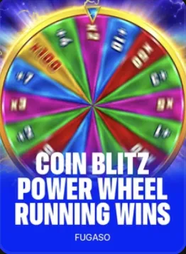 Coin Blitz Power Wheel Running Wins slot in the Onlyspins lobby
